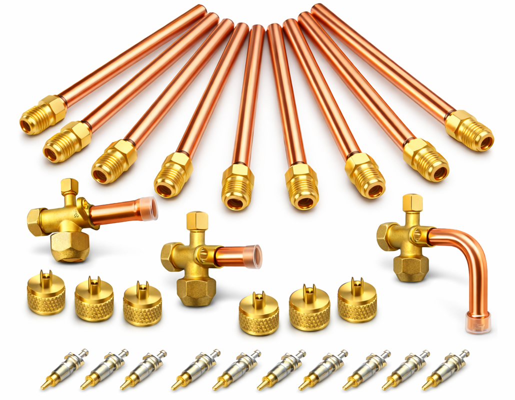 Brass Ac Service Valve